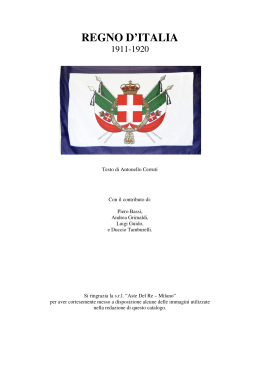 Vittorio Emanuele III - Il catalogo dei collezionisti