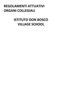 Scarica - Don Bosco Village School