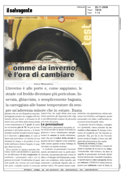il salvagente - Pneumatici sotto controllo