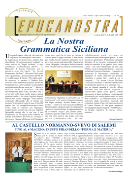 La Nostra Grammatica Siciliana