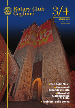 Cover rivista dic 07 - Rotary Club Cagliari