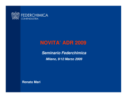 Renato Mari - Federchimica