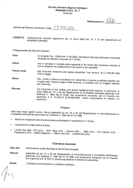 Delibera del 19 Marzo 2003, N.600