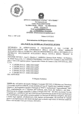 ISTITUTO COMPRENSIVO STATALE &ldquo; RITA PISANO &ldquo;