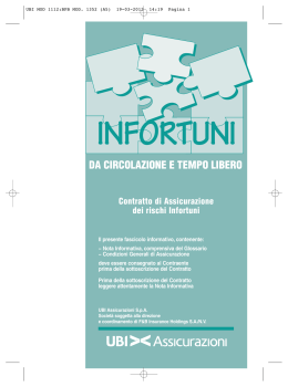 Condizioni generali di assicurazione