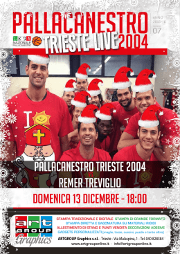 Num.07: Pallacanestro TS 2004-Remer Treviglio