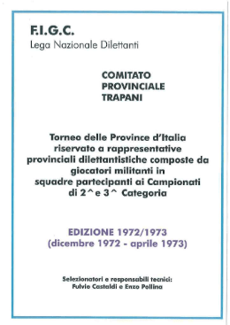 Lega Naziona|e Dileﬁon`ri