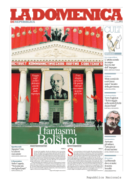 16 ottobre 2011 - La Repubblica.it