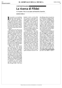 La ricerca di Filidei