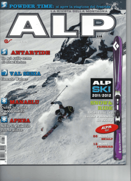 Page 1 1011 la.. stag i-s1 apre _ r LA RIVISTA DELLA MONTAGNA