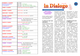 domenica 15 marzo quarta domenica di quaresima lunedi` 16 marzo