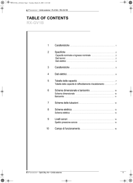 Manuale Tecnico RX
