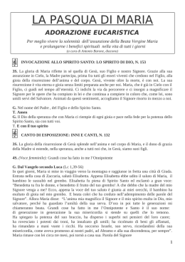 La Pasqua di Maria