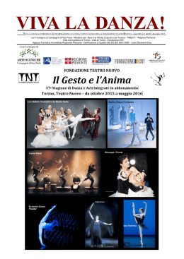 VivaLaDanza! 9 - Fondazione Teatro Nuovo Torino