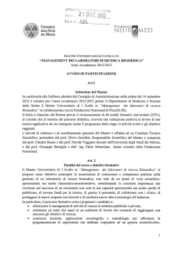 allegato n. 1 - Albo di Ateneo - Università degli Studi del Molise