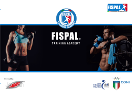 Scarica il PDF completo del Corso di Functional Training FISPAL