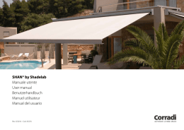 SHAN&reg; by Shadelab Manuale utente User manual