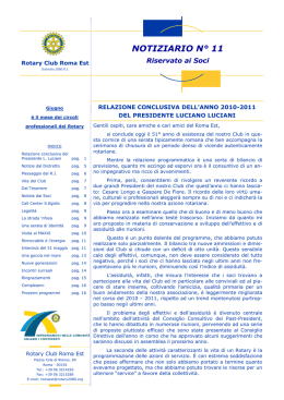 notiziario n&deg; 11