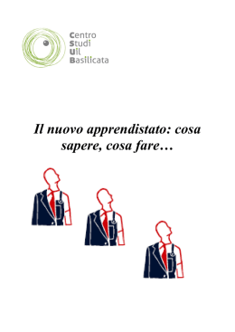 Il nuovo apprendistato: cosa sapere, cosa fare…