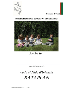 Scarica la Guida di Orientamento al Nido Rataplan