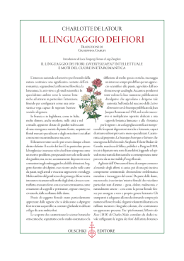 Il lInguaggIo deI fIorI