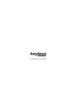 Manuale Kits Keyless Stand Alone 1.0