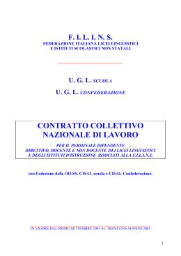 CCNL FILINS 2001-2005