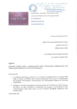 allegato 1 - Comunità della Valle di Cembra