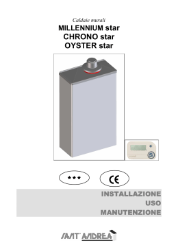 MCMG8IES-Manuale MILLENNIUM star