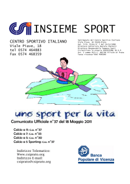 cu 37 - Centro Sportivo Italiano