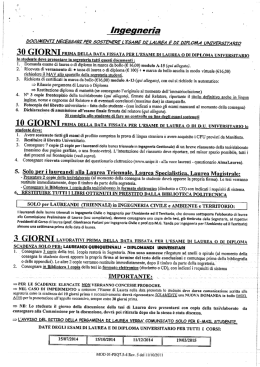 Ingegneria - Dipartimento di Ingegneria dell`Informazione