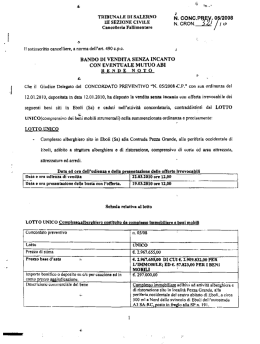 TRIBUNALE DI SALERNO |&raquo;&Icirc;|. couc.PE .o !2008