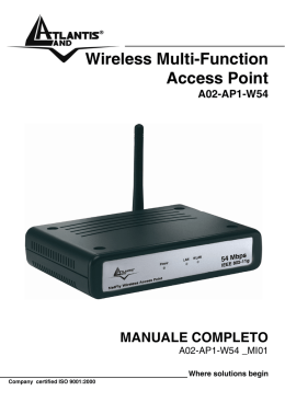 Wireless Multi-Function Access Point - Atlantis-Land