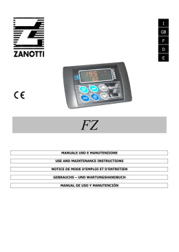 Manuale uso GS