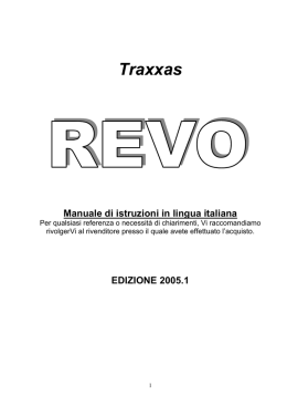 Manuale Revo