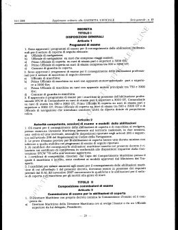 decreta titolo - Collegio Capitani