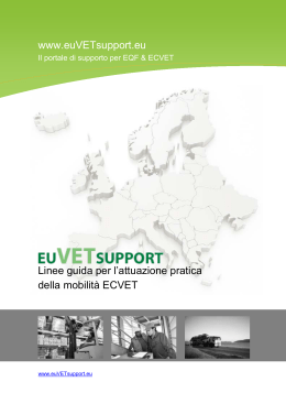 Guidelines on application ECVET in VET praxis