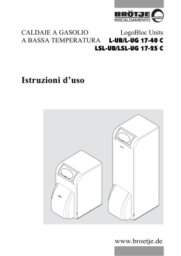LogoBloc Unit L-UG, L-UB, LSL-UG, LSL-UB