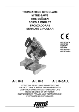 Manuale D`Uso