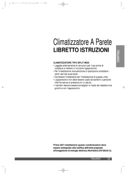 Manuale utente - ITA