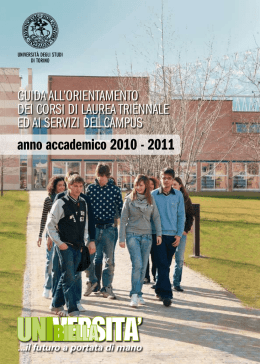 anno accademico 2010 - 2011 - Siti web cooperativi per le scuole