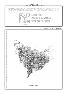 APR 2012 - Flora Alpina Bergamasca