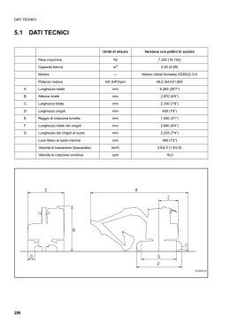 5.1 dati tecnici