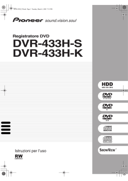 DVR-433H-S DVR-433H-K