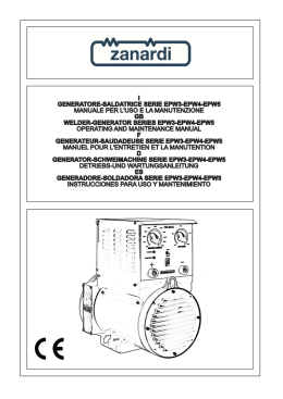 Manuale saldatrici serie EPW3