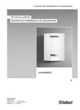 Istruzioni d`installazione outside MAG