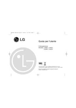 Manuale utente - ITA