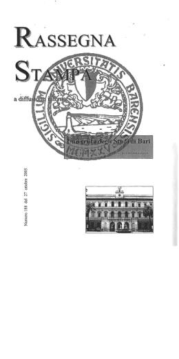 Page 1 Page 2 E UFFICIO RAPPORTI CON GLI ORGANI DI
