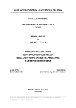 Documento PDF - Benvenuto su AMS Tesi di Laurea