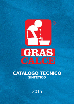CATALOGO TECNICO sintetico 2015